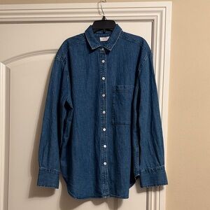 NWOT AYR The Deep End Button Down Shirt